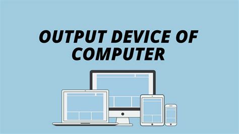 Image result for Output Unit of Computer