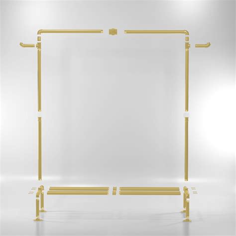 Oroonoko Industrial pipe clothing rack,Heavy Duty India | Ubuy