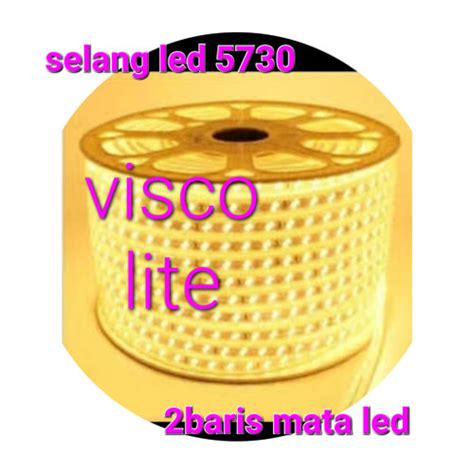 Jual selang led 5730 smd 100m 2baris / ceiling plafon strip 5730 smd ...
