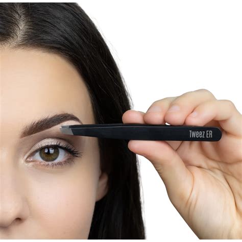 Slant Tweezers | Tweez ER | Eyebrow Tweezers Hand Crafted for ...