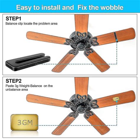 How To Balance A Ceiling Fan With Blade Balancing Kit | Shelly Lighting