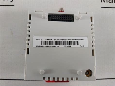 Abb Fmbt-21 Modbus/Tcp Adapter Module 3Axd50000049963 – Aeliya Marine Tech