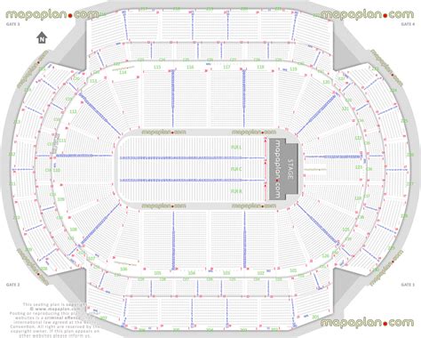 Saint Paul Xcel Energy Center seating chart - Detailed seat & row ...