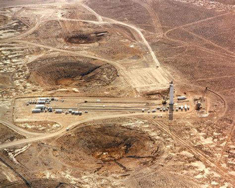 Nuclear Bomb Craters in Nevada | The MarkoZen Blog
