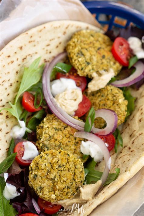 Canned Chickpea Baked Falafel Recipe