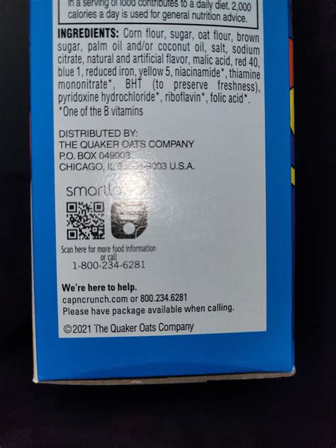 Cap'n Crunch's Oops! All Berries Cereal