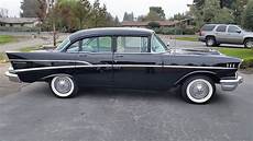 4 Door V8 Cars by 1957 Chevy 210 Classic Car V8 Engine Black 4 Door For Sale 4 Door V8 Cars