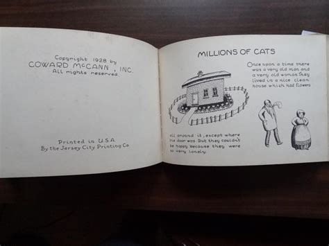 Millions of Cats - True first impression by Gag, Wanda; Wanda Ga'g ...