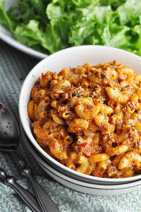 Spicy Goulash using Ground Beef | Recipe Cart