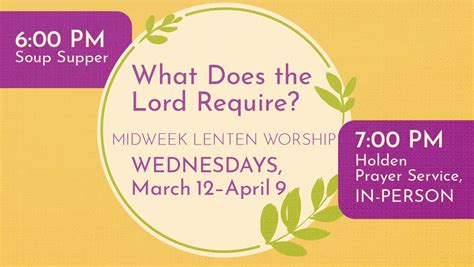 Midweek Supper & Prayer Service, Our Savior Lutheran Church, Vero Beach ...