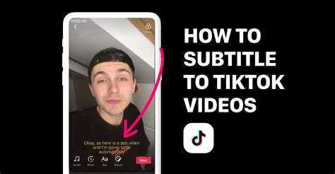 How To Create TikTok Subtitles