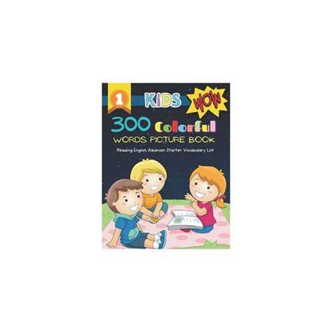 Buy 300 Colorful Words Picture Book - Reading English Albanian Starter ...