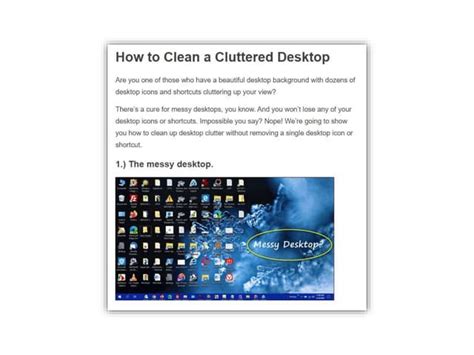 Image result for Clean Computer Desktop