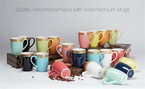 Buy Vola Coffee Mugs | Tea / Milk Cup Made with Bone Free Porcelain ...