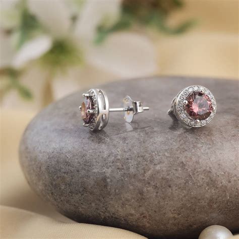 Coral Dusk Silver Earrings – Amishka Jewels