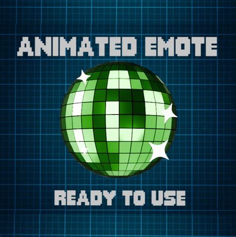 ANIMATED EMOTE Green | Disco Ball Emote, Kick Emote, Twitch Emote, Discord Emote, Streamer Emote ...