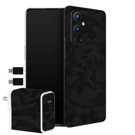 OnePlus 9 Pro Military Camouflage Skin Wrap Sticker (Combo, Black): Buy ...
