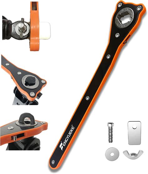 TEBBS 2 In 1 Auto Labor-saving Jack Ratchet Wrench, Scissor Jack Garage ...