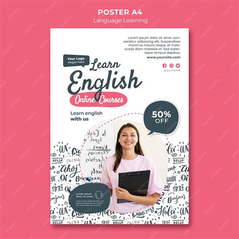 Learning Language Poster Sample 的图像结果
