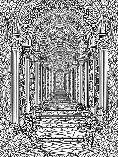 Hard Coloring Pages | Advanced Coloring Pages for Adults