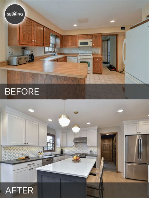 Kitchen Island Remodel Before And After at William Ruth blog