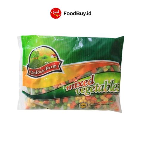 Jual Golden Farm Mix Vegetable Frozen 500 gr | Shopee Indonesia