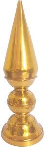 Flipkart.com | Brenzo Brass Kalash for Temple in Golden Yellow Color ...