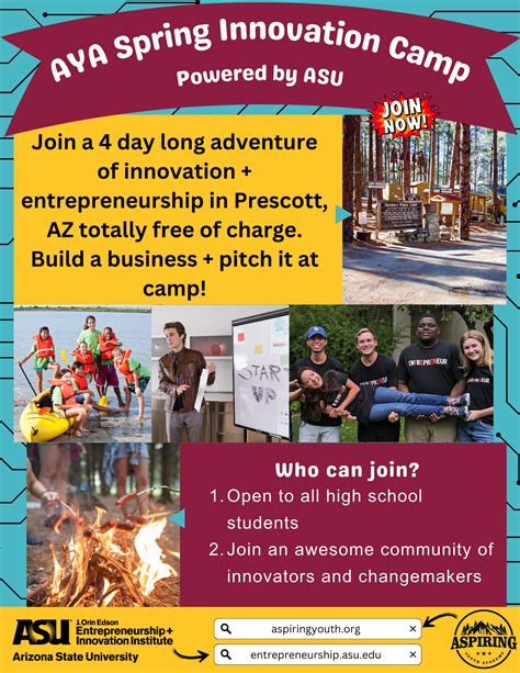 AYA Spring Break Innovation Camp powered by ASU | The ASU Family Hub