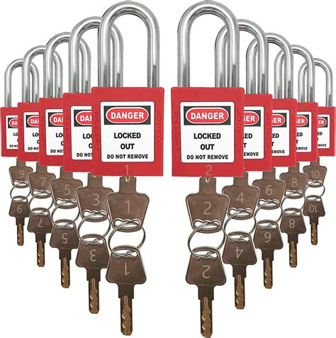 SAFBY 50 Keyed Different Lockout Tagout Locks with India | Ubuy