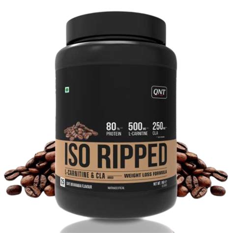 QNT ISO-RIPPED Isolate Protein 1kg CAFE BEVARABIA Flavor – The Muscle Kart