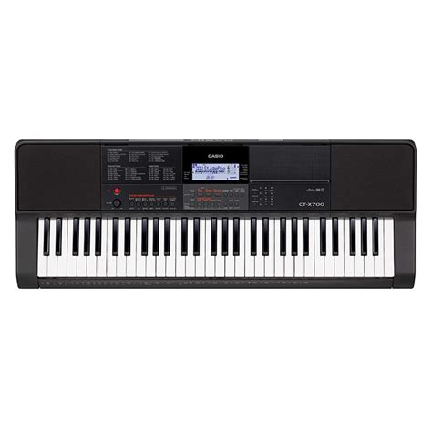 (Renewed) Casio CTX700 61-Key Touch Sensitive Portable Keyboard with ...