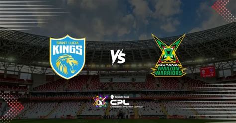 SLK vs GAW 13th Match Preview: Saint Lucia Kings vs Guyana Amazon ...