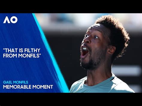 Gael Monfils Hits An Epic Lob Winner | Australian Open 2025 (3xqfN8vcosQ)