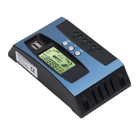 Solar Panel Regulator, 12V 24V Auto Identification Accurate Low Heating ...