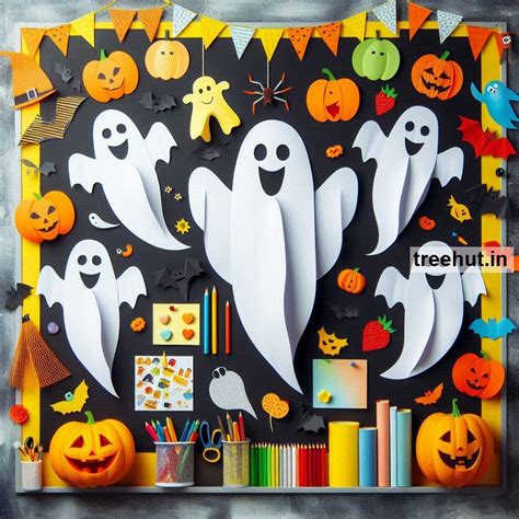 Halloween Ghost Bulletin Board Ideas and Classroom Activity Ideas ...