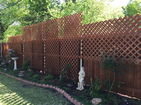 Lattice Fence for Privacy and Style | How to add trellis to existing ...