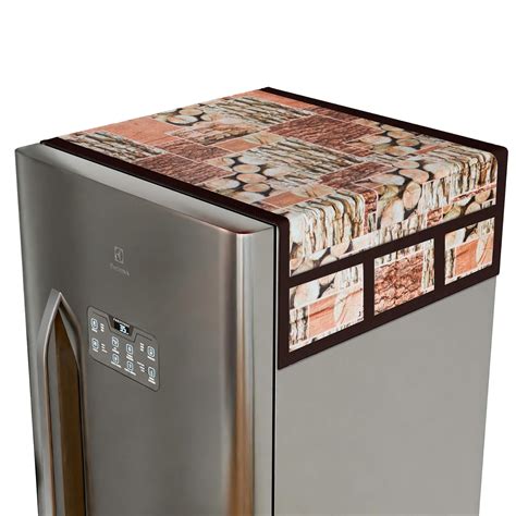 Kuber Industries Fridge Top Cover | Fridge Top Cover with Pockets ...