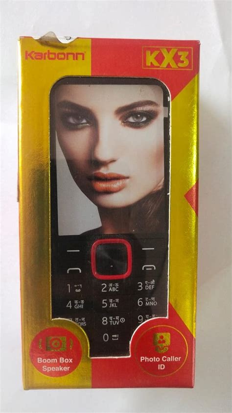 Karbonn KX3 (Black Red) : Amazon.in: Electronics