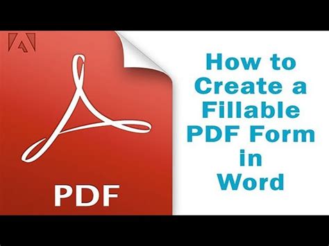 Make a PDF Fillable Form 的图像结果