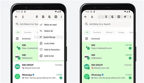 Upcoming WhatsApp Feature ‘Quick Chat Recaps’ Will Further Save Your ...