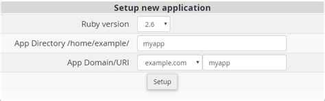 How to set up multiple Ruby versions with the cPanel Ruby Selector ...