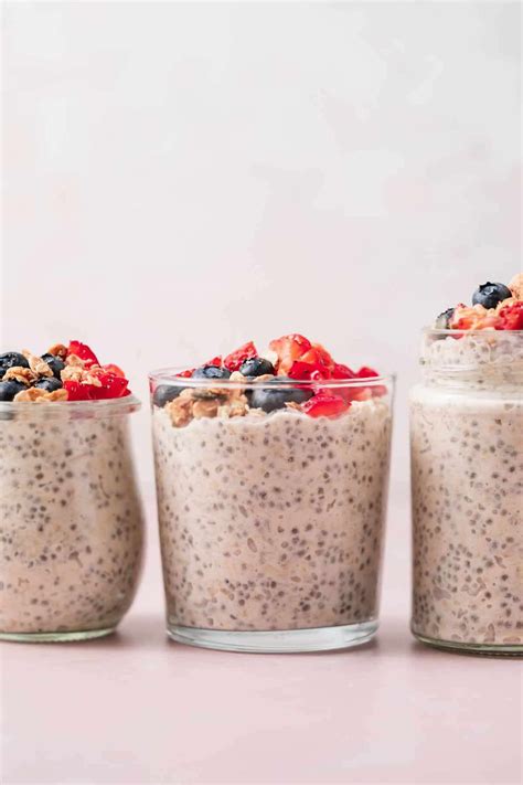 Overnight Oats without Yogurt - Cup of Yum