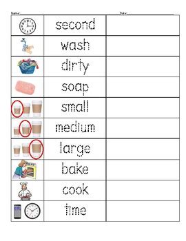Functional Sight Words Trace and Write by Learning for Life Skills