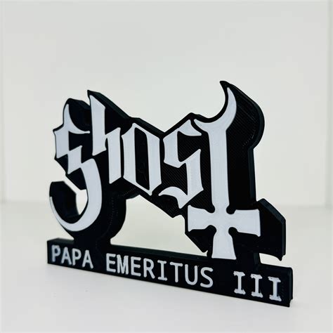 👻 8x GHOST (BC) Logo Display NAME BUNDLE by MANIACMANCAVE3D・ STL File ...