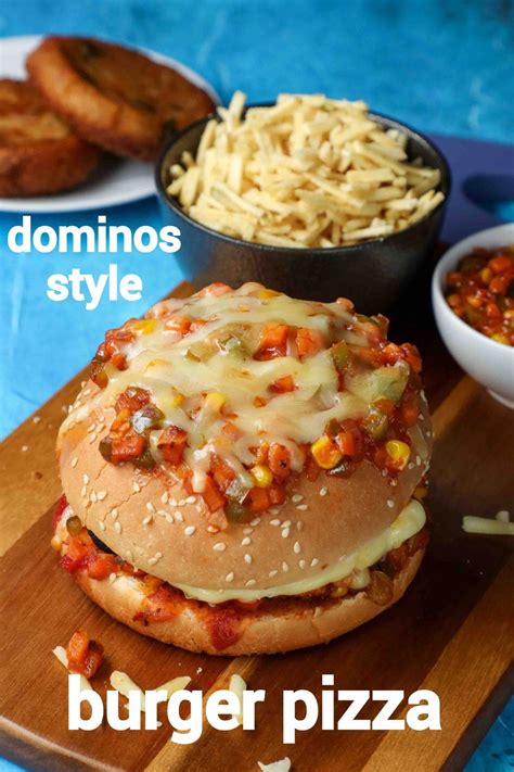 पिज़्ज़ा बर्गर रेसिपी | pizza burger in hindi | कड़ाही में बर्गर ...