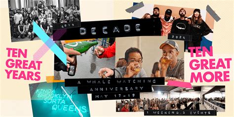 Decade: A Whale Watching Anniversary, Finback Brooklyn, 17 May to 19 ...