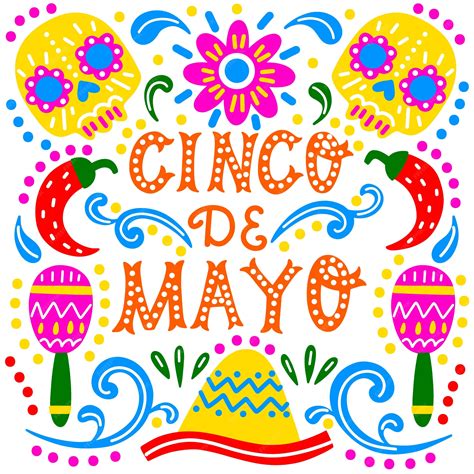 Free Vector | Drawing of cinco de mayo design