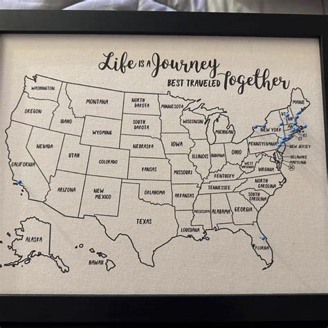 Us Map with Pins 的图像结果