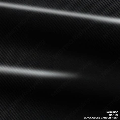 Buy 3M CA-1170 DI-NOC GLOSS BLACK CARBON FIBER 1ft x 1ft 1 sqft Flex ...
