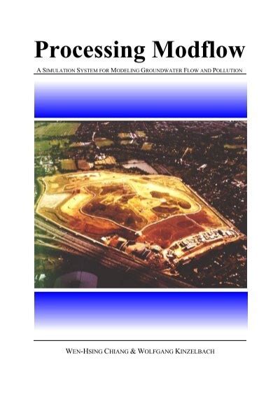 Processing MODFLOW Tutorial 的图像结果